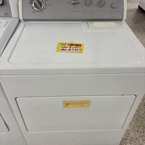 Whirpool dryer front -load